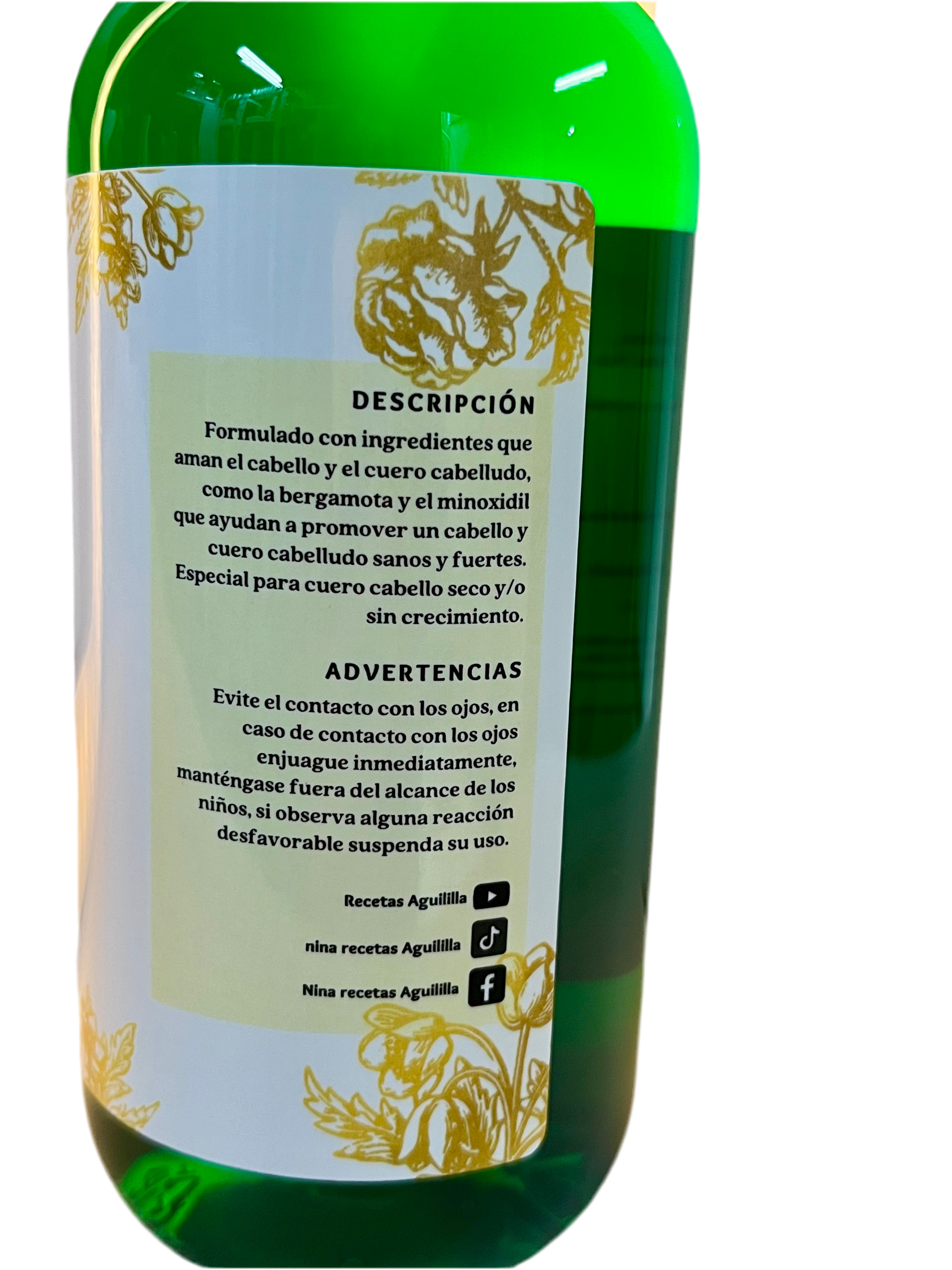SHAMPOO BERGAMOTA+MINOXIDIL7%