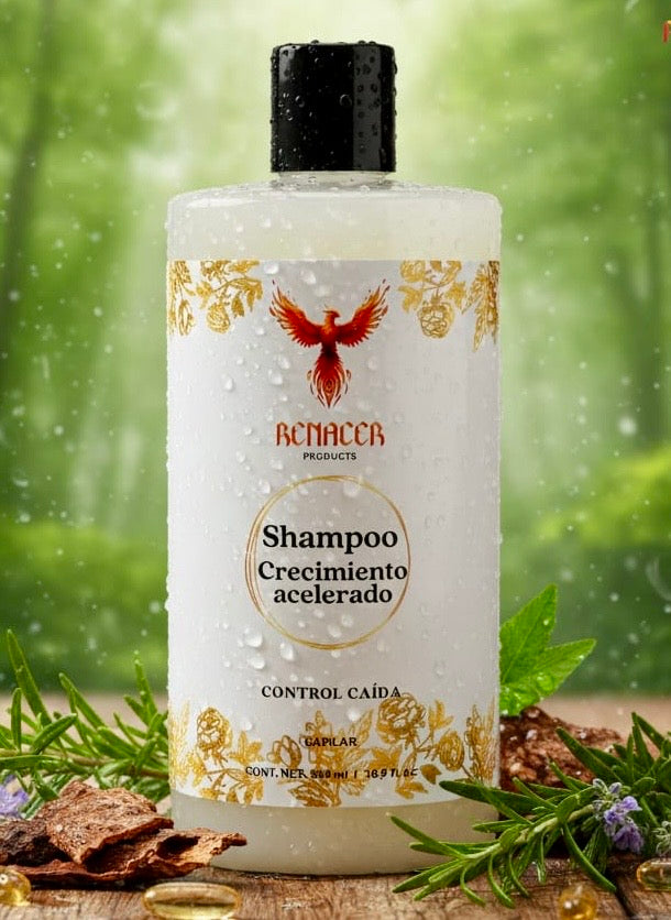 SHAMPOO CRECIMIENTO ACELERADO.