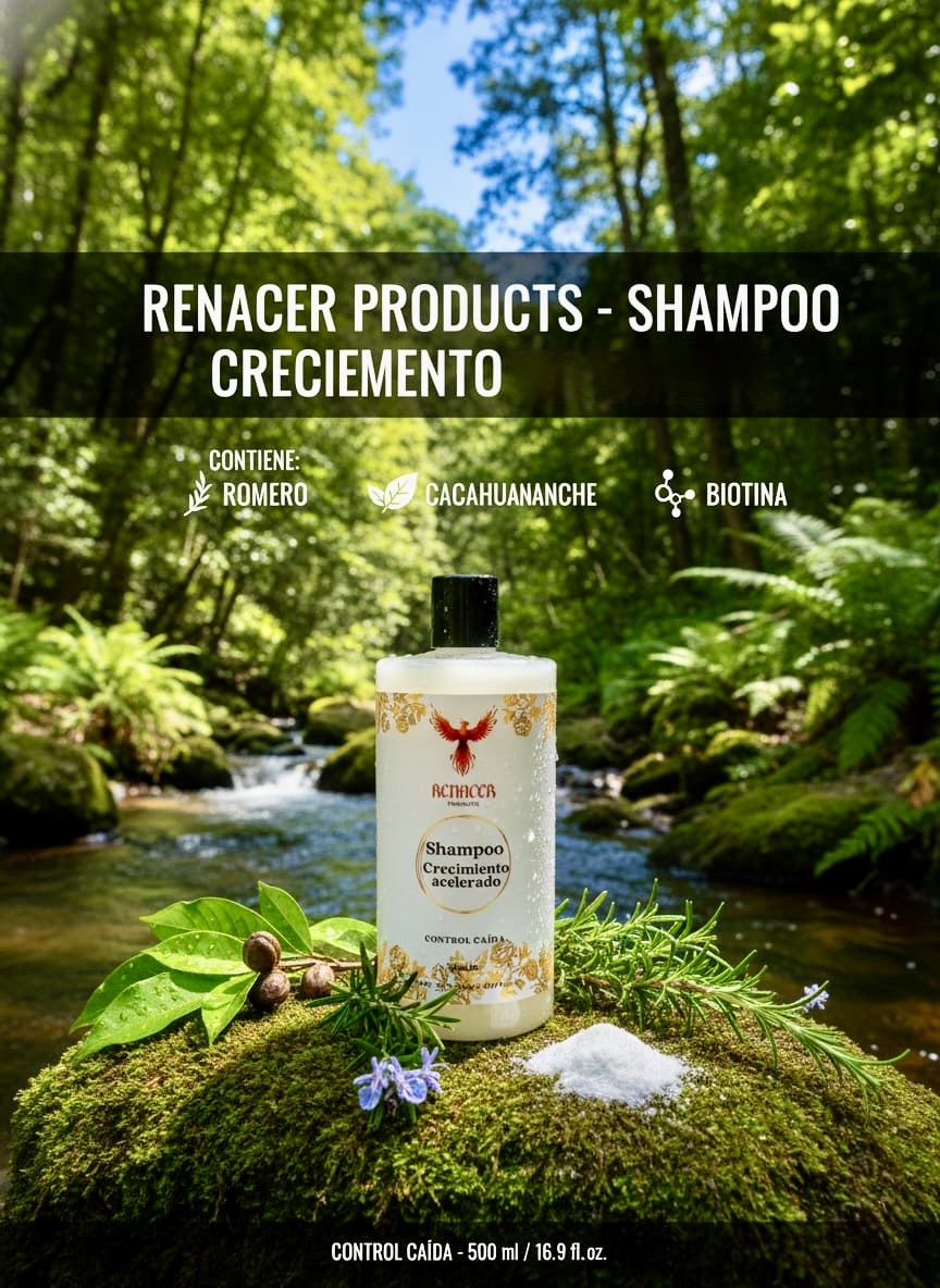 SHAMPOO CRECIMIENTO ACELERADO.