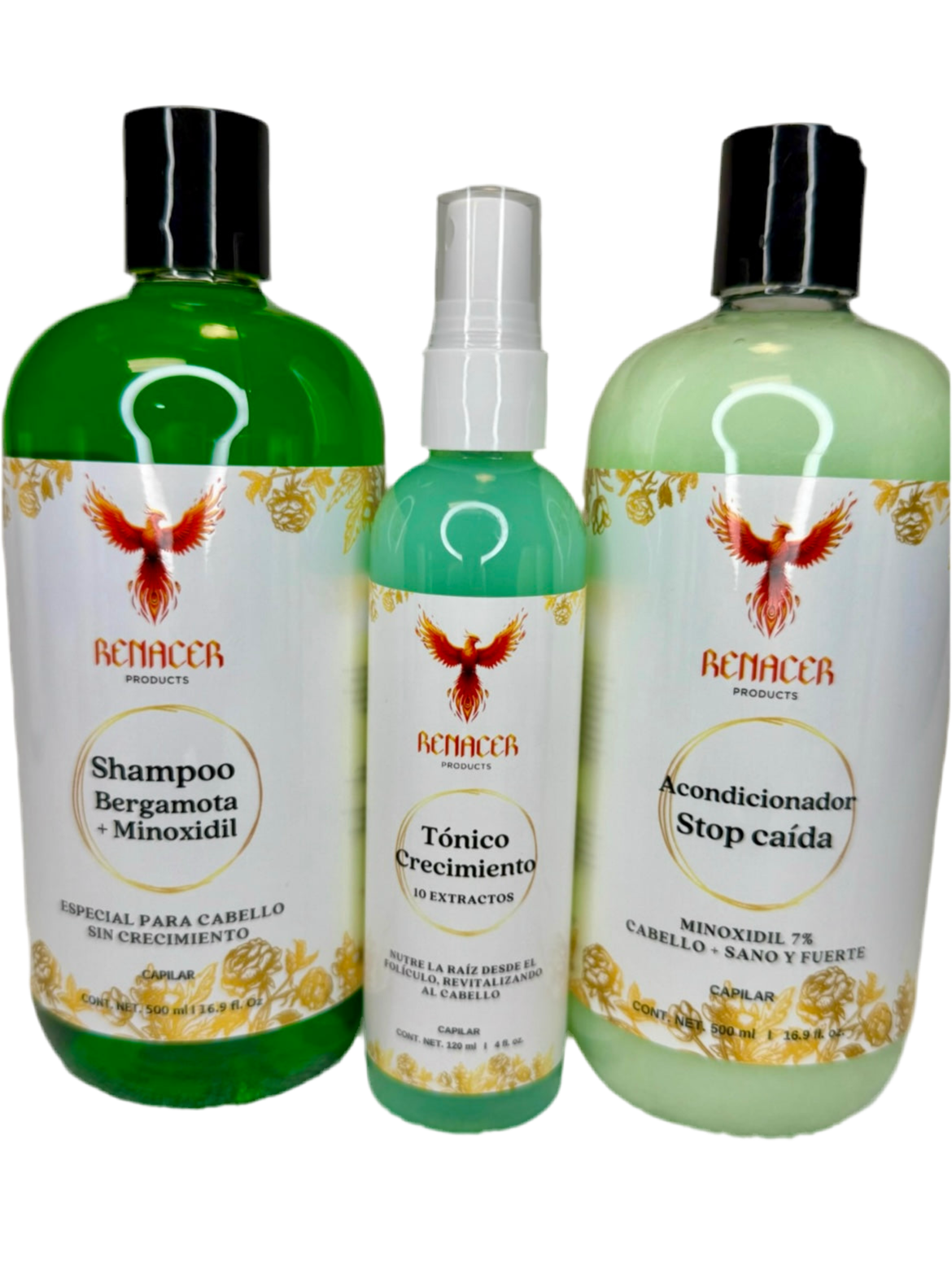 TRIO BERGAMOTA+MINOXIDIL7%