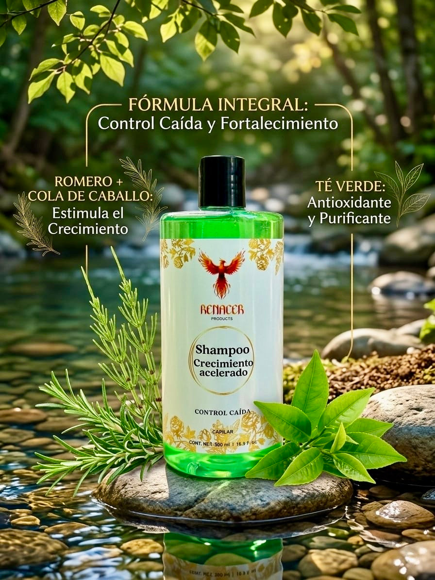 SHAMPOO CRECIMIENTO ACELERADO CONTROL CAIDA