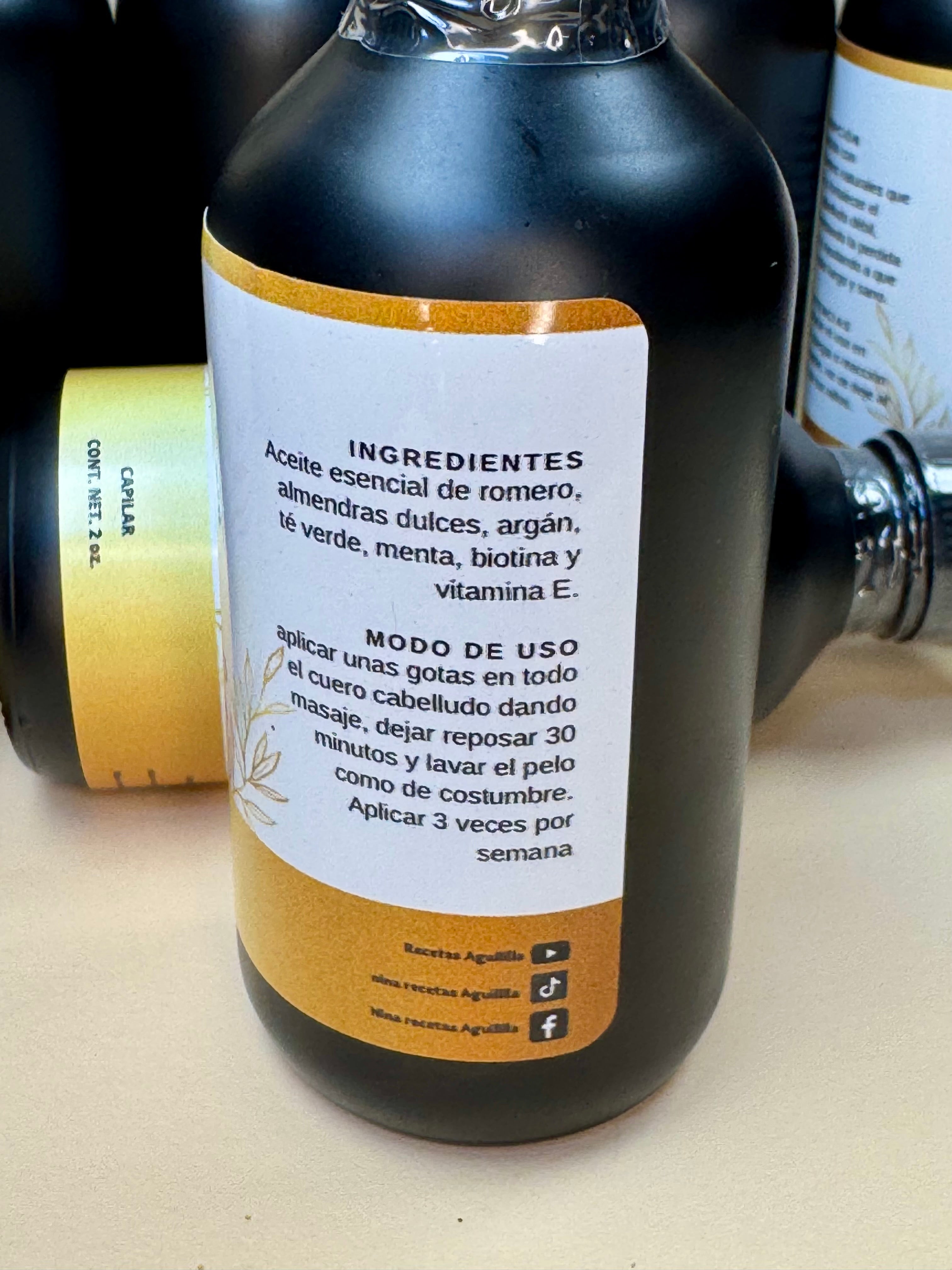 ACEITE STOP CAICA Y CRECIMIENTO.