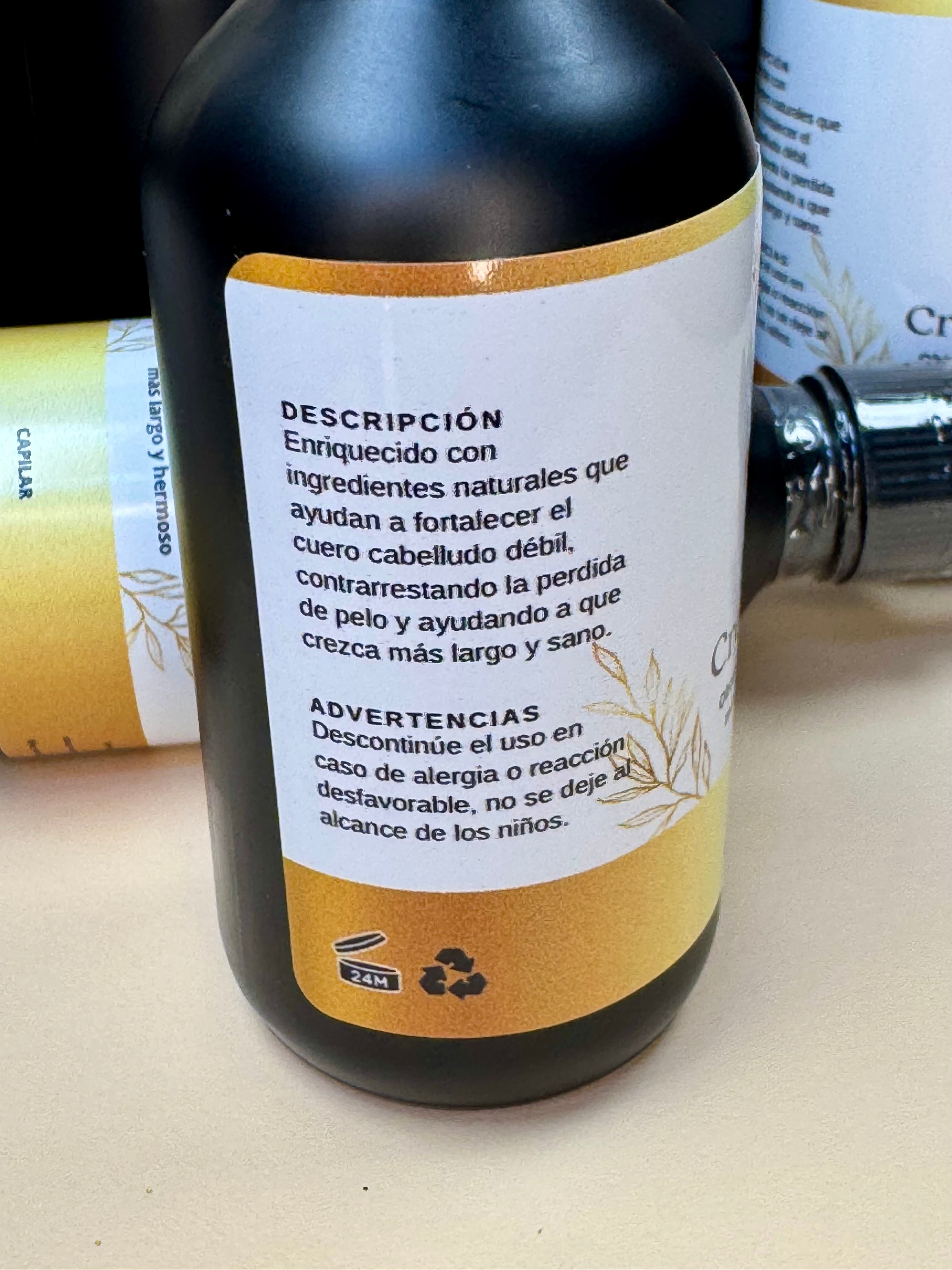 ACEITE STOP CAICA Y CRECIMIENTO.
