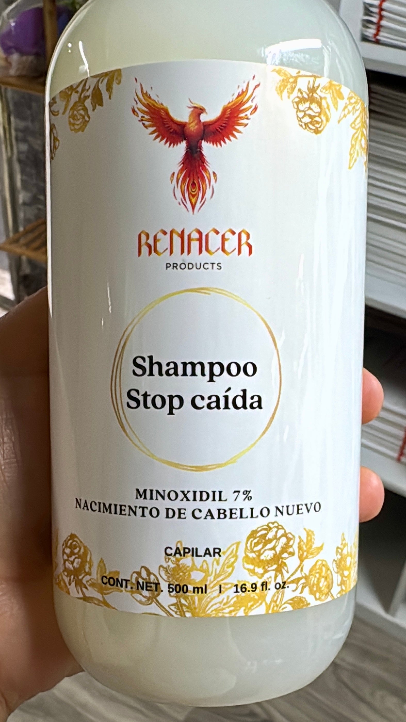 SHAMPOO STOP CAIDA
