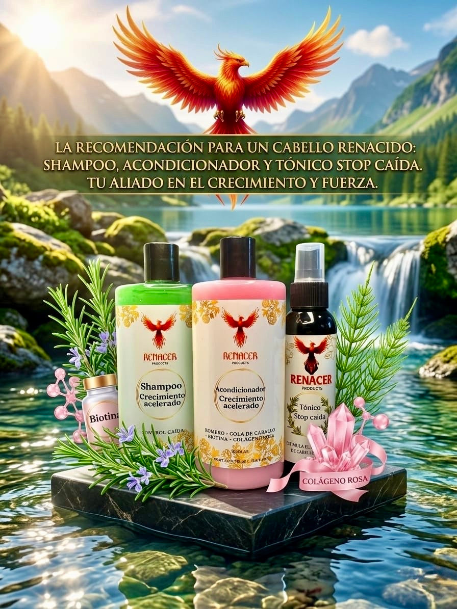 Kit crecimiento acelerado control caída.