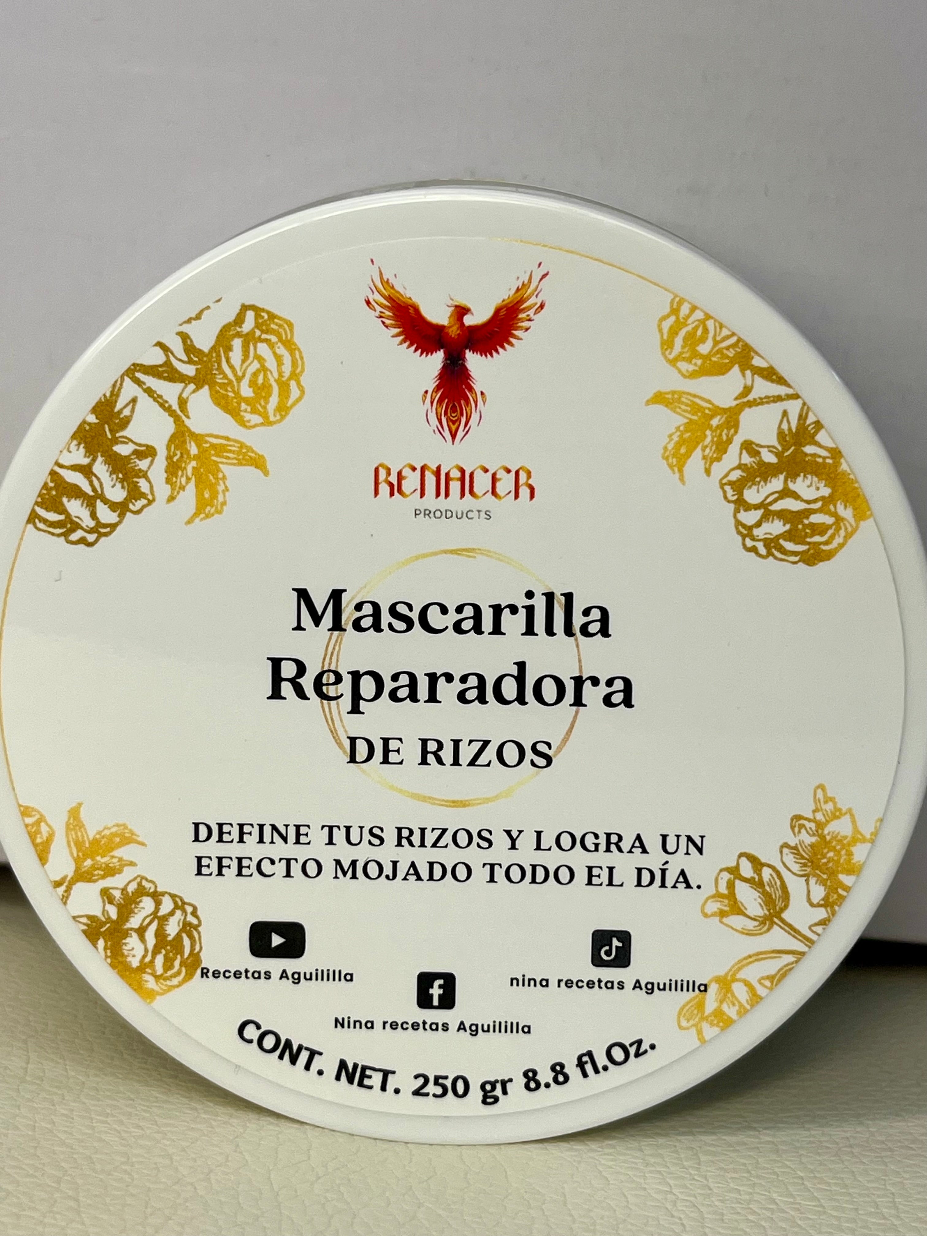 MASCARILLA REPARADORA DE RIZOS.