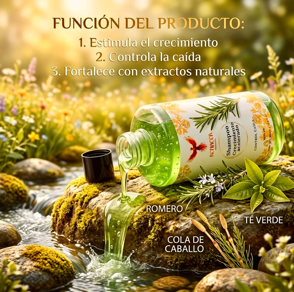 SHAMPOO CRECIMIENTO ACELERADO CONTROL CAIDA